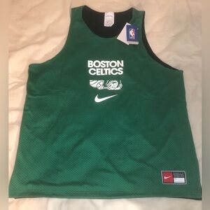 Nike Boston Celtics NBA Reversible Mesh Practice Jersey Men’s Size L FZ7761-321